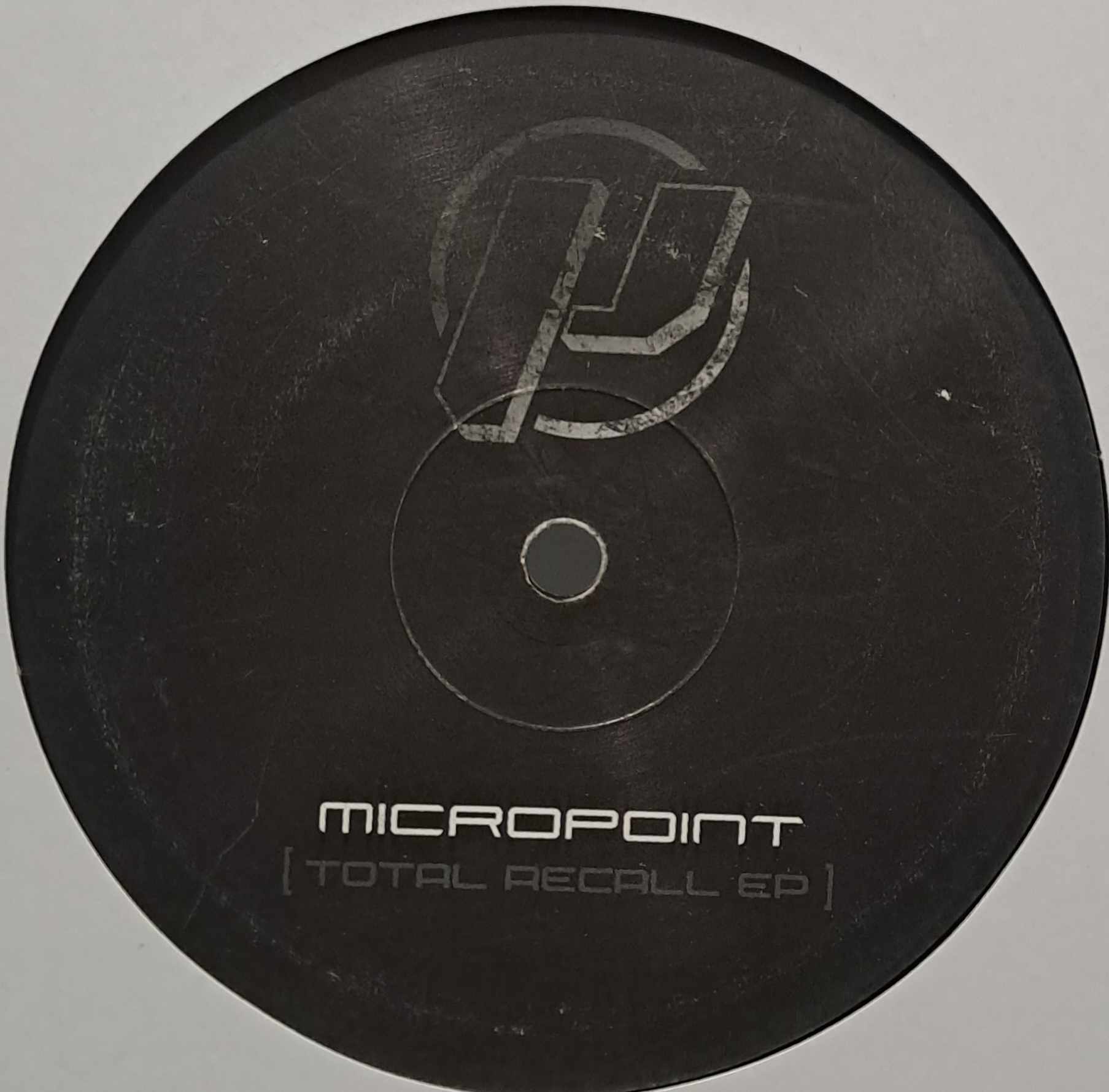 Micropoint Records 01 (Total Recall EP) - vinyle hardcore